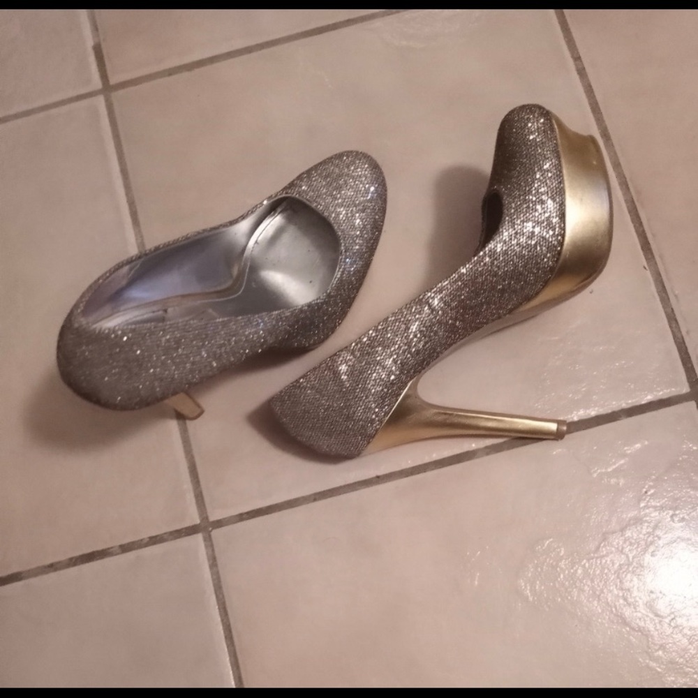Jennifer Lopez Rhinestone High Heels